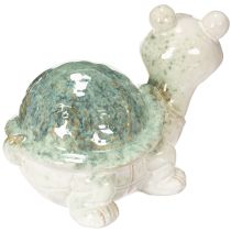 kohteita Keraaminen kilpikonnahahmo katseenvangitsijana olohuoneessa, koristeellinen hahmo, 22 cm