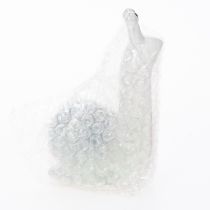 kohteita Keraaminen koristeellinen etanahahmo tyylikkäisiin asuinympäristöihin ja lumoavaan pöytäkoristeeseen, 16 cm