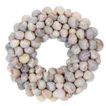 kohteita Etanaseppeli ripustettavaksi, koristeellinen seppele, merihenkinen, Nathai, Ø35cm