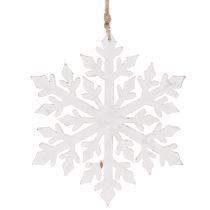 kohteita Suuri koristeellinen lumihiutale, riippuva koriste, 30 cm
