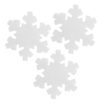 Lumihiutale valkoinen 7cm 8kpl