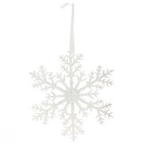 kohteita Lumihiutalekoriste jääkristalli ripustettavaksi 18×20cm 4kpl