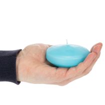 kohteita Kelluva kynttilä, pyöreä muoto, juhlakoristeisiin ja tapahtumiin, lampeen ja pöytäkoristeeseen, 8 cm, 8 kpl