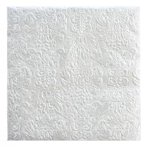 kohteita Lautasliinat Väri Hopea Kohokuvioitu Ornamentti 33x33cm 15kpl