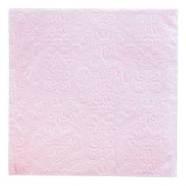 Lautasliinat Pink Spring Ornaments kohokuvioitu 33x33cm 15kpl