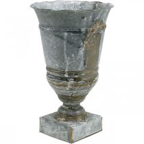 Shabby Chic cup metallinen pöytäkoristelukuppimaljakko Ø18,5 H30cm