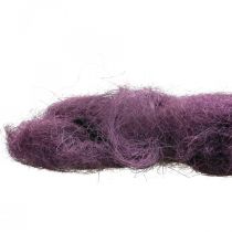Sisal Purppura sisalkuitu käsityöhön ja koristeluun 300g