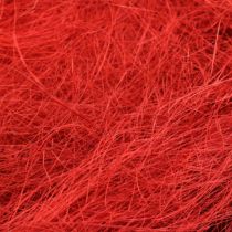 Sisal punainen bordeaux luonnonkuitu 300g