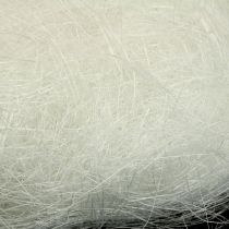 Sisal ruoho valkoinen, sisal ruoho käsityöhön, käsityömateriaali luonnonmateriaali 300g