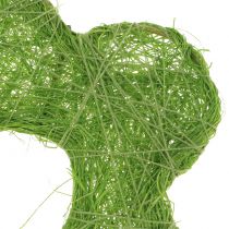 kohteita Sisalin kukka vihreä Ø7,5cm 25kpl