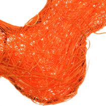 Sisal kukka oranssi Ø7.5cm 25kpl