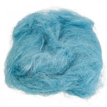 Sisal-ruoho käsityöhön, käsityömateriaali luonnonmateriaali turkoosi 300g