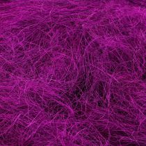 Sisal-ruoho käsityöhön, käsityömateriaali luonnonmateriaali violetti 300g