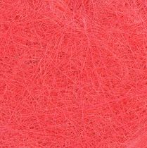 kohteita Sydänkoristelu sisalkuiduilla vaaleanpunaisessa sisalsydämessä 40x40cm