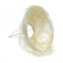 kohteita Kukkakimppu, sisalmansetti valkaistu Ø25cm 6 kpl