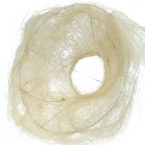 kohteita Kukkakimppu, sisalmansetti valkaistu Ø25cm 6 kpl