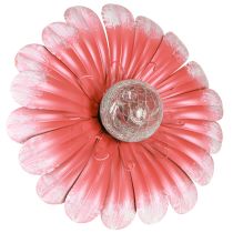 kohteita Solar LED Flower Garden Light LED Metal Pink Ø30cm