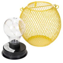 kohteita Aurinkokäyttöinen lyhty puutarhaan ja terassille, moderni muotoilu, metallinen, 12 cm