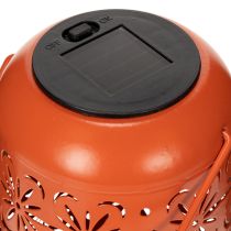 kohteita Aurinkokäyttöinen lyhty romanttiseen puutarhavalaistukseen illalla viihtyisässä ulkotilassa, 26 cm