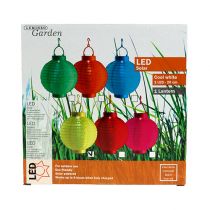 kohteita Lamppu LED aurinkopaneelilla 20cm keltainen