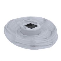 kohteita Lyhty LED aurinkopaneelilla 20cm valkoinen