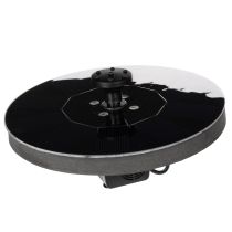 kohteita Aurinkopumppu puutarhalammikoille, kelluva koristeellinen vesiaihe LED-valolla, 16 cm