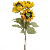 kohteita Keinotekoiset auringonkukat Sunflower Deco Drylook L60cm 3kpl