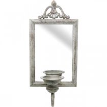 kohteita Antiikkipeili ja kynttilänjalka shabby chic H50cm