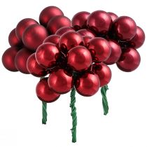 kohteita Peilimarjat lankalasipallot Bordeaux mix Ø20mm 140 kpl