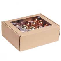 kohteita Peilimarjat Joulupallot kullanruskeat Ø40mm 32 kpl