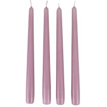 kohteita Kapenevat kynttilät Wenzel kynttilät lila 250/23mm 12 kpl