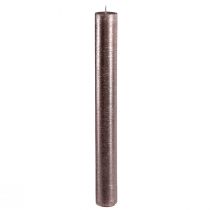 kohteita Kartiokynttilät yksivärinen kupari lakattu 34x300mm 4 kpl