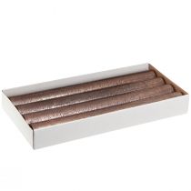kohteita Kartiokynttilät yksivärinen kupari lakattu 34x300mm 4 kpl