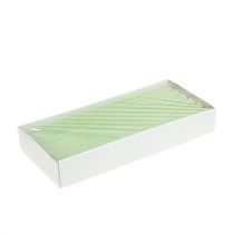 kohteita Suippenevat kynttilät yksiväriset limenvihreät​​​​​​​​ 21×240mm 12 kpl