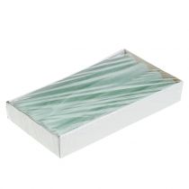 kohteita Kartiokynttilät Yksiväriset vaaleanvihreät 34mm x 240mm 4 kpl