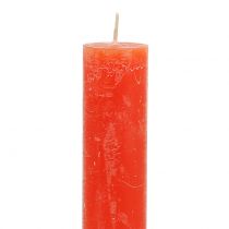 kohteita Oranssin väriset kynttilät 34mm x 240mm 4kpl
