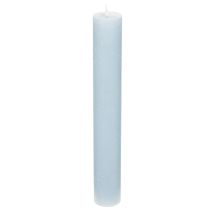 kohteita Sininen kartiokynttilä kynttilänjalkoihin ja pöytäkoristeeseen, 34x240mm, 4 kpl