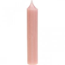 Tankokynttilät, lyhyet, kynttilät pinkit deco silmukalle Ø21/110mm 6kpl