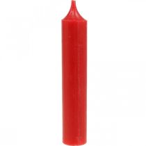 Tankokynttilät lyhyet kynttilät punainen koriste Joulu Ø21/110mm 6kpl