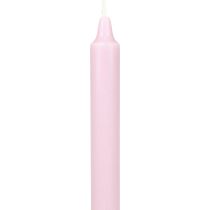kohteita PURE kartio kynttilät Antiikki vaaleanpunainen Wenzel kynttilät vaaleanpunainen 250/23mm 4kpl