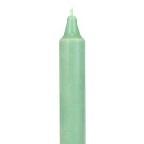 PURE kartiokynttilät vihreä smaragdi Wenzel kynttilät 250/23mm 4kpl