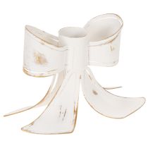 kohteita Vintage-rusettikynttilänjalka, 12 cm