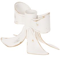 kohteita Vintage-rusettikynttilänjalka, 12 cm