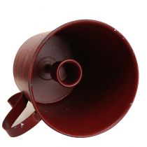 kohteita Kapeneva kynttilänjalka vintage kuppi koristeellinen viininpunainen Ø11cm K11cm