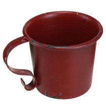 kohteita Kapeneva kynttilänjalka vintage kuppi metalli viininpunainen Ø7cm K6cm 2kpl