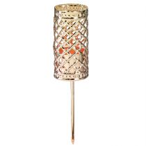 kohteita Tikkukynttilänjalka kullan kiinnittämiseen Ø24mm K10cm 4 kpl