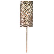 kohteita Kynttilänjalat tikulla, kulta, Ø22mm, korkeus 10cm, 4 kpl