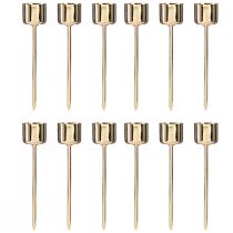 kohteita Tikkukynttilänjalka punakullan liittämiseen Ø22mm K10,5cm 12 kpl