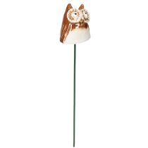 kohteita Keraaminen pöllöaihio koristehahmo kasveille 26cm 2kpl