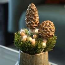 kohteita Keinotekoinen korvasienen koristevarsi ruukkuihin ja pöytään, 13 cm, 2 kpl